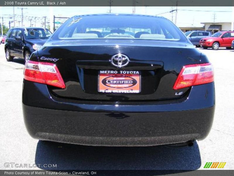 Black / Ash 2008 Toyota Camry LE