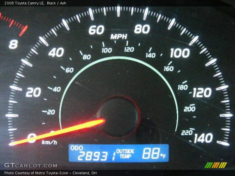 Black / Ash 2008 Toyota Camry LE