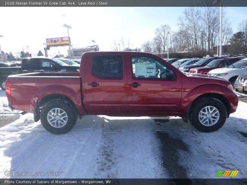 Lava Red / Steel 2018 Nissan Frontier SV Crew Cab 4x4