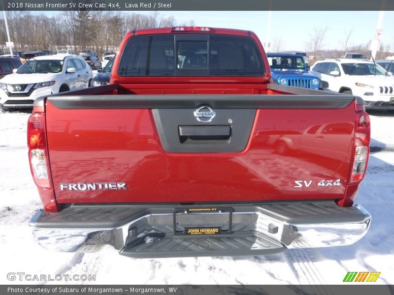 Lava Red / Steel 2018 Nissan Frontier SV Crew Cab 4x4