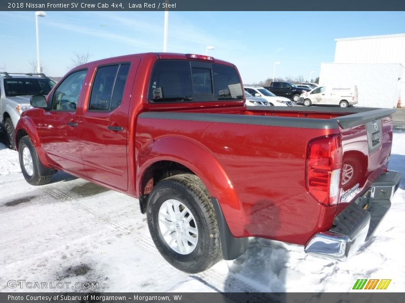 Lava Red / Steel 2018 Nissan Frontier SV Crew Cab 4x4