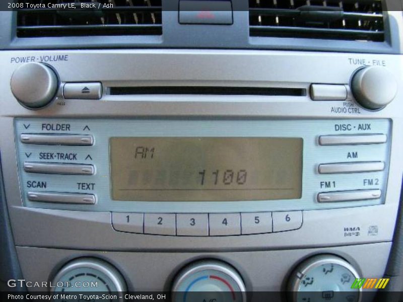 Black / Ash 2008 Toyota Camry LE