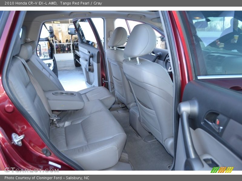 Tango Red Pearl / Gray 2010 Honda CR-V EX-L AWD