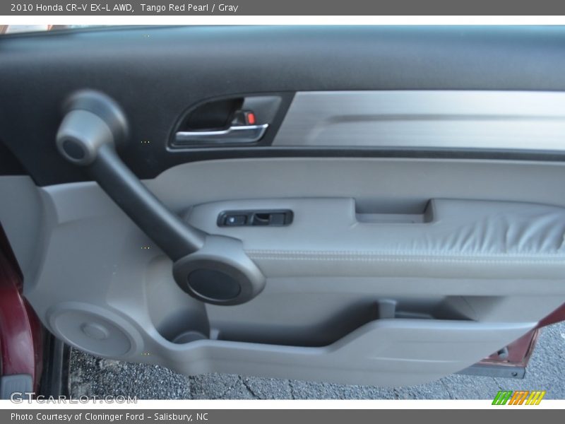 Tango Red Pearl / Gray 2010 Honda CR-V EX-L AWD