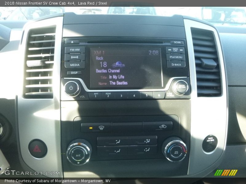 Lava Red / Steel 2018 Nissan Frontier SV Crew Cab 4x4