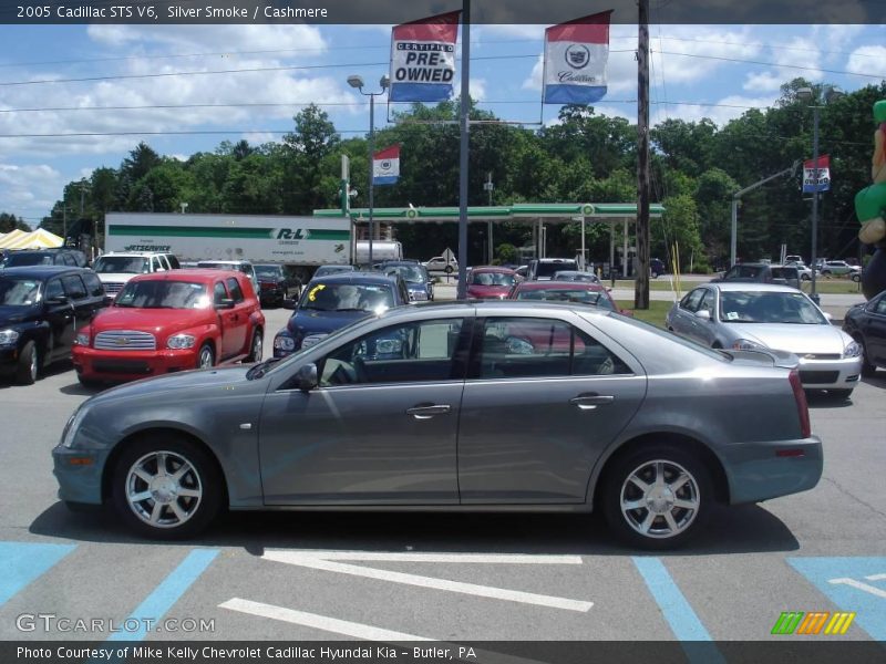 Silver Smoke / Cashmere 2005 Cadillac STS V6