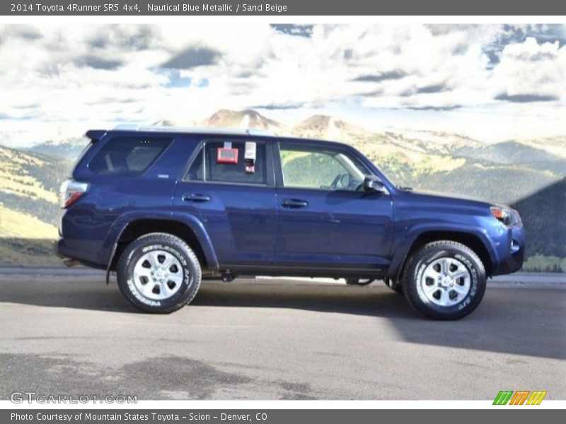 Nautical Blue Metallic / Sand Beige 2014 Toyota 4Runner SR5 4x4