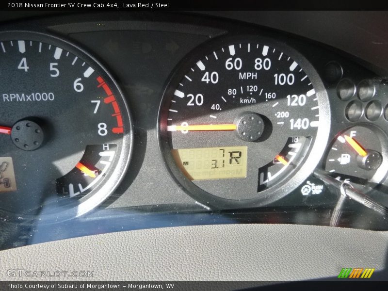 Lava Red / Steel 2018 Nissan Frontier SV Crew Cab 4x4