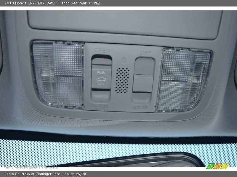 Tango Red Pearl / Gray 2010 Honda CR-V EX-L AWD