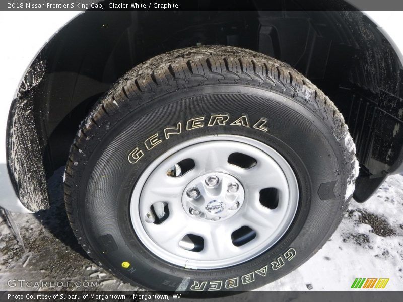 Glacier White / Graphite 2018 Nissan Frontier S King Cab