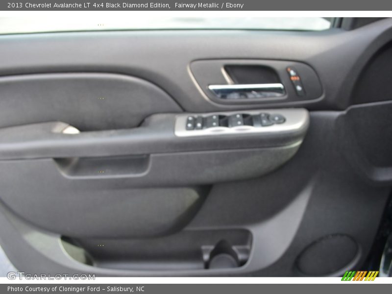 Fairway Metallic / Ebony 2013 Chevrolet Avalanche LT 4x4 Black Diamond Edition