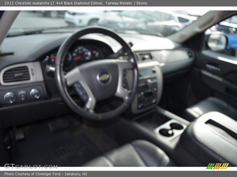 Fairway Metallic / Ebony 2013 Chevrolet Avalanche LT 4x4 Black Diamond Edition