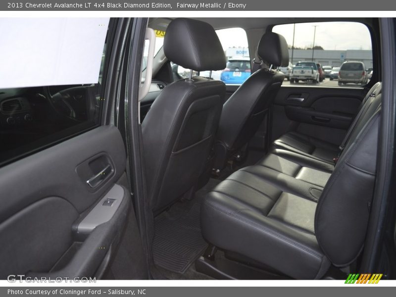 Fairway Metallic / Ebony 2013 Chevrolet Avalanche LT 4x4 Black Diamond Edition