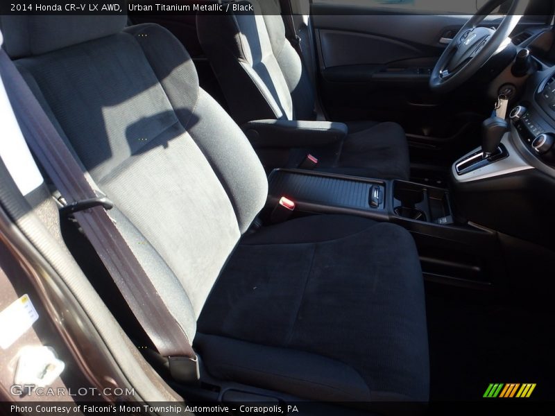 Urban Titanium Metallic / Black 2014 Honda CR-V LX AWD