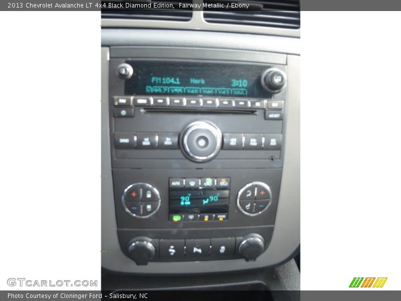 Fairway Metallic / Ebony 2013 Chevrolet Avalanche LT 4x4 Black Diamond Edition