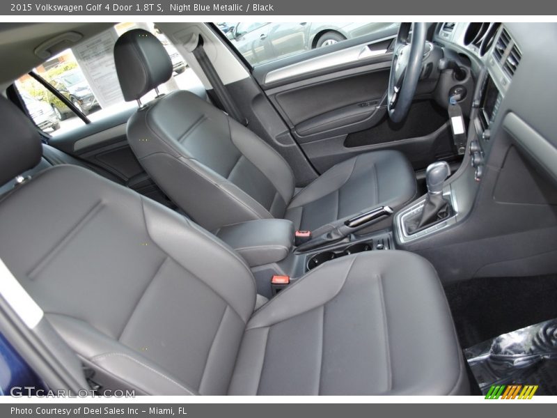 Night Blue Metallic / Black 2015 Volkswagen Golf 4 Door 1.8T S