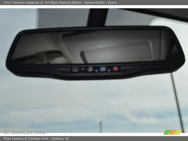 Fairway Metallic / Ebony 2013 Chevrolet Avalanche LT 4x4 Black Diamond Edition