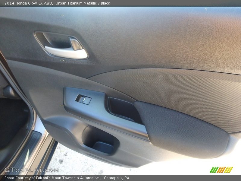 Urban Titanium Metallic / Black 2014 Honda CR-V LX AWD