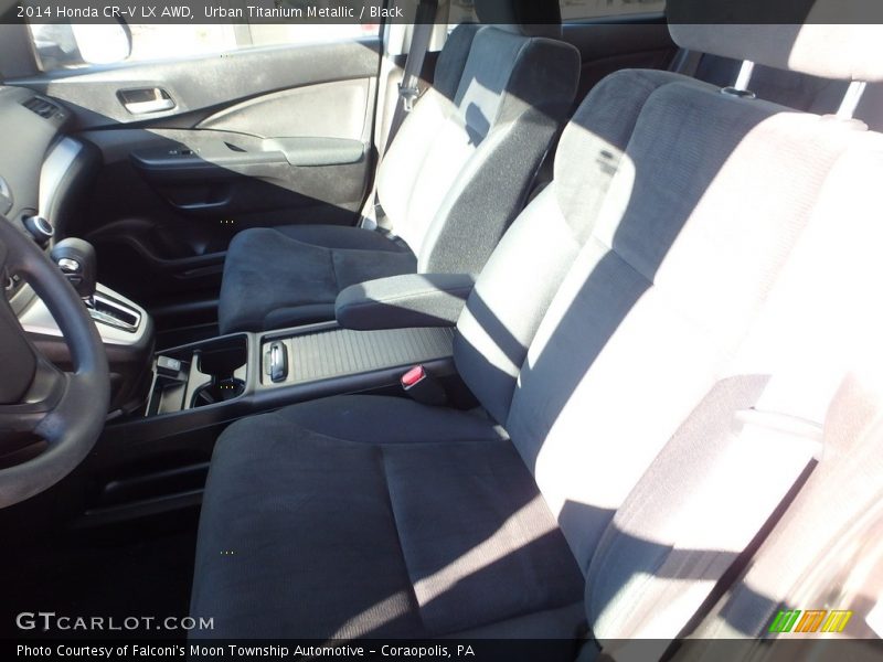 Urban Titanium Metallic / Black 2014 Honda CR-V LX AWD