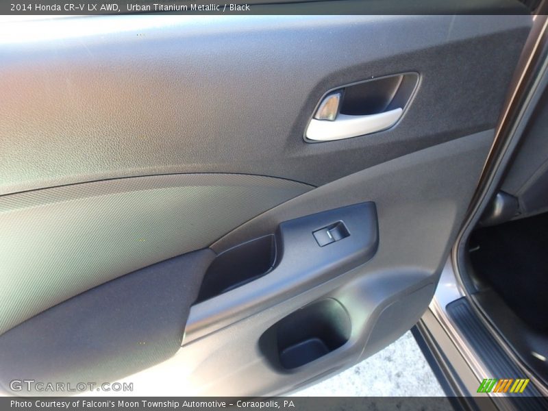 Urban Titanium Metallic / Black 2014 Honda CR-V LX AWD