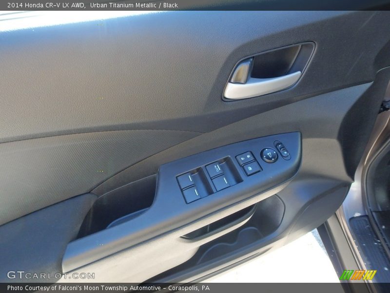 Urban Titanium Metallic / Black 2014 Honda CR-V LX AWD