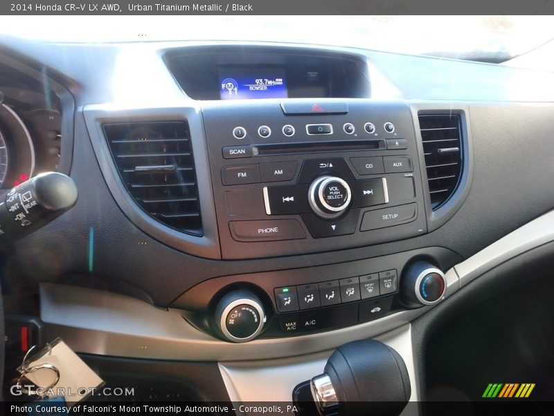Urban Titanium Metallic / Black 2014 Honda CR-V LX AWD