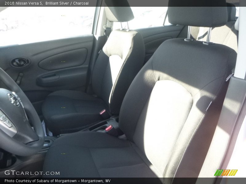 Brilliant Silver / Charcoal 2018 Nissan Versa S