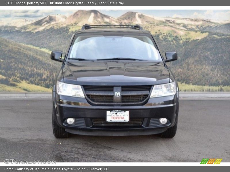 Brilliant Black Crystal Pearl / Dark Slate Gray 2010 Dodge Journey SXT