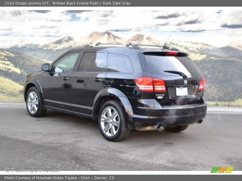 Brilliant Black Crystal Pearl / Dark Slate Gray 2010 Dodge Journey SXT