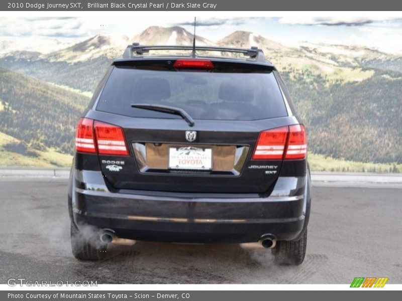 Brilliant Black Crystal Pearl / Dark Slate Gray 2010 Dodge Journey SXT