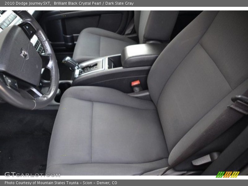 Brilliant Black Crystal Pearl / Dark Slate Gray 2010 Dodge Journey SXT