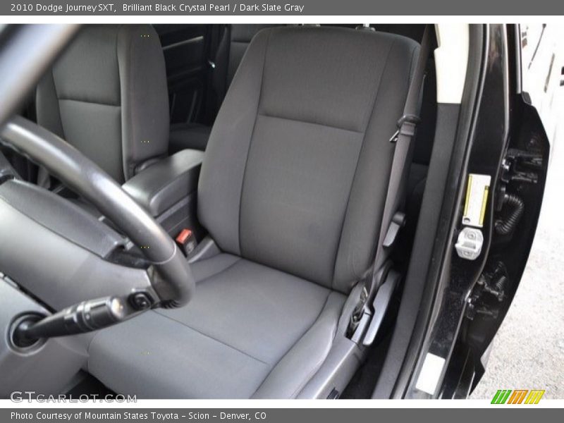Brilliant Black Crystal Pearl / Dark Slate Gray 2010 Dodge Journey SXT