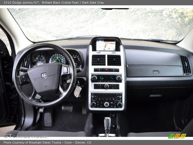 Brilliant Black Crystal Pearl / Dark Slate Gray 2010 Dodge Journey SXT
