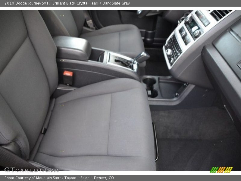Brilliant Black Crystal Pearl / Dark Slate Gray 2010 Dodge Journey SXT