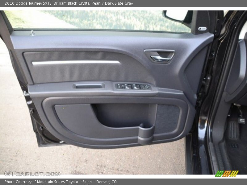 Brilliant Black Crystal Pearl / Dark Slate Gray 2010 Dodge Journey SXT