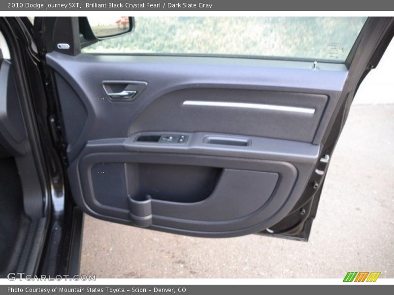 Brilliant Black Crystal Pearl / Dark Slate Gray 2010 Dodge Journey SXT
