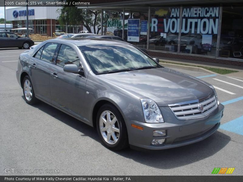 Silver Smoke / Cashmere 2005 Cadillac STS V6