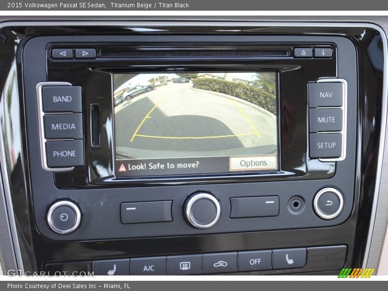 Titanium Beige / Titan Black 2015 Volkswagen Passat SE Sedan