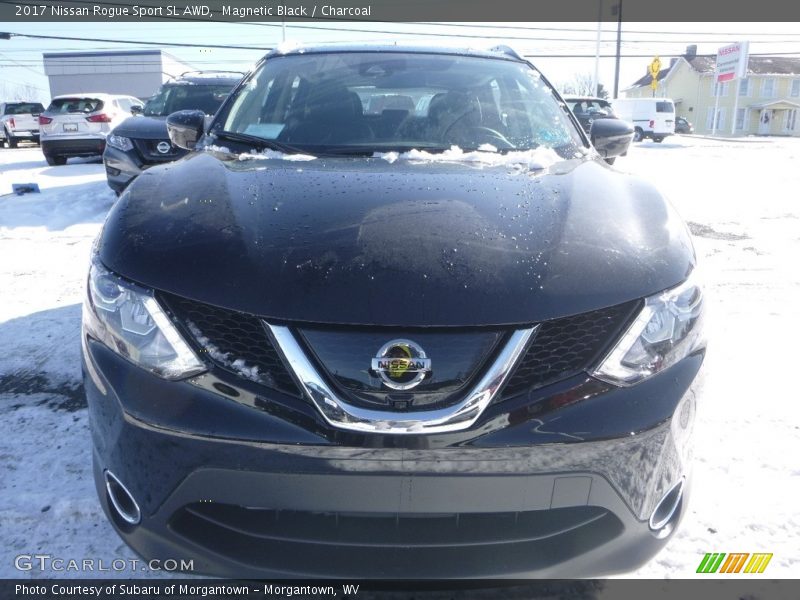 Magnetic Black / Charcoal 2017 Nissan Rogue Sport SL AWD