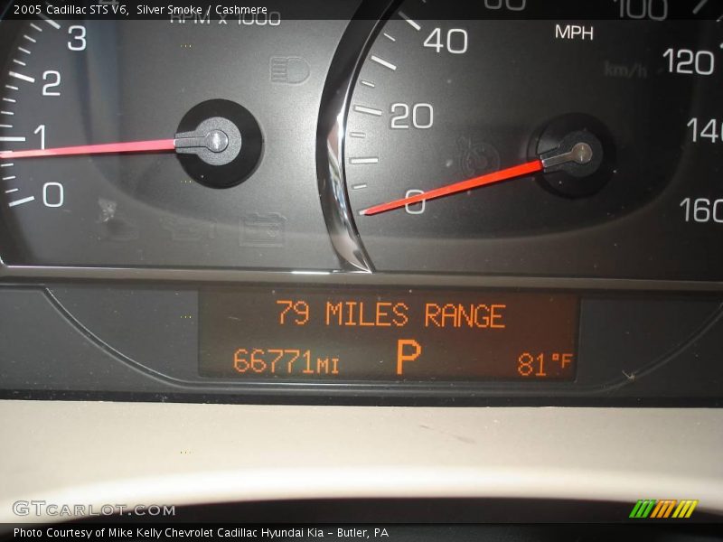 Silver Smoke / Cashmere 2005 Cadillac STS V6