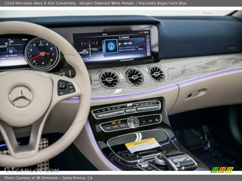 Dashboard of 2018 E 400 Convertible