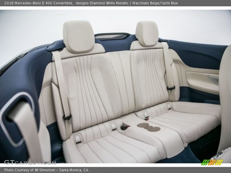 Rear Seat of 2018 E 400 Convertible