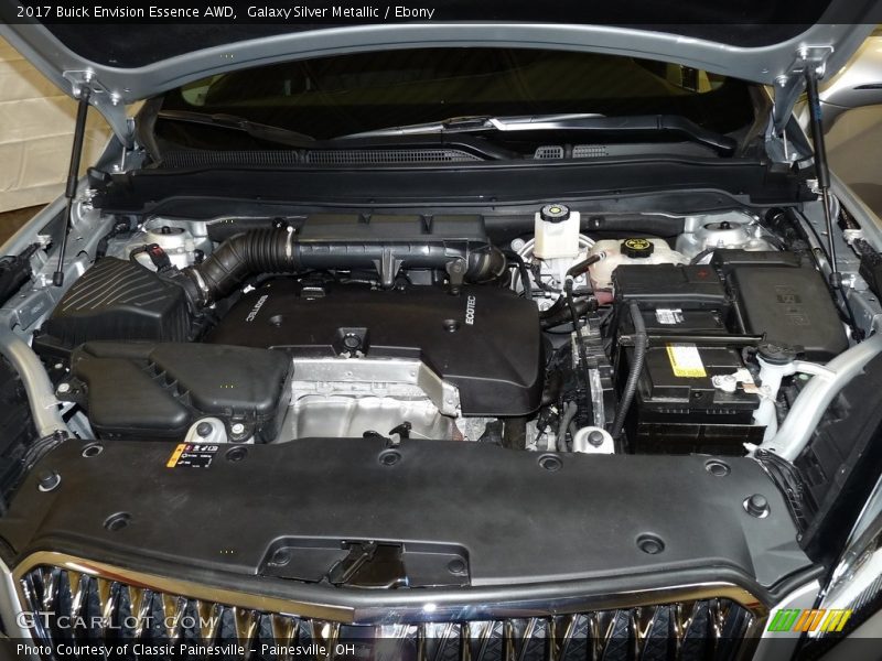 Galaxy Silver Metallic / Ebony 2017 Buick Envision Essence AWD