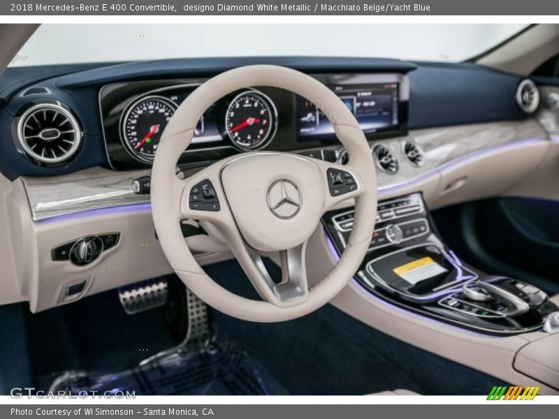 Dashboard of 2018 E 400 Convertible