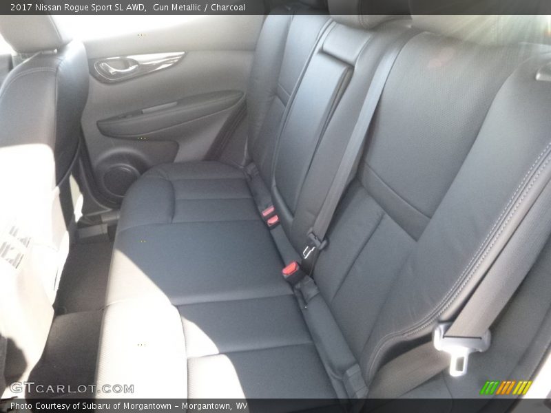Gun Metallic / Charcoal 2017 Nissan Rogue Sport SL AWD