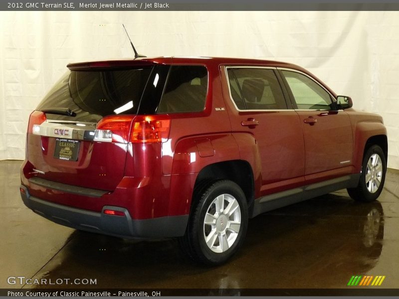 Merlot Jewel Metallic / Jet Black 2012 GMC Terrain SLE
