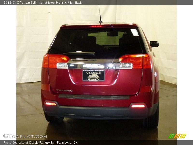 Merlot Jewel Metallic / Jet Black 2012 GMC Terrain SLE