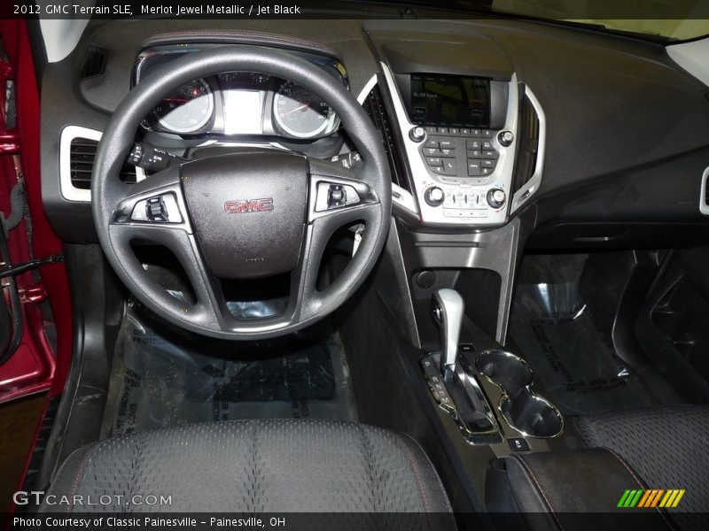 Merlot Jewel Metallic / Jet Black 2012 GMC Terrain SLE