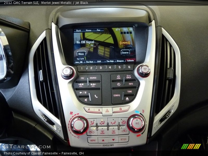 Merlot Jewel Metallic / Jet Black 2012 GMC Terrain SLE