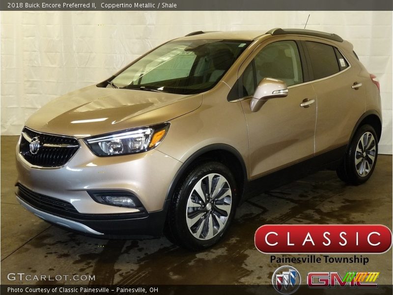 Coppertino Metallic / Shale 2018 Buick Encore Preferred II